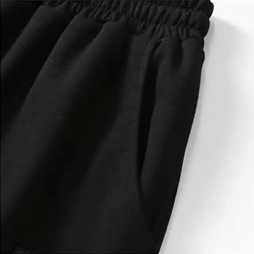 Men's Baggy Sweatpants – Drawstring Waist Ribbed Cuff Ankle Streetwear Lounge