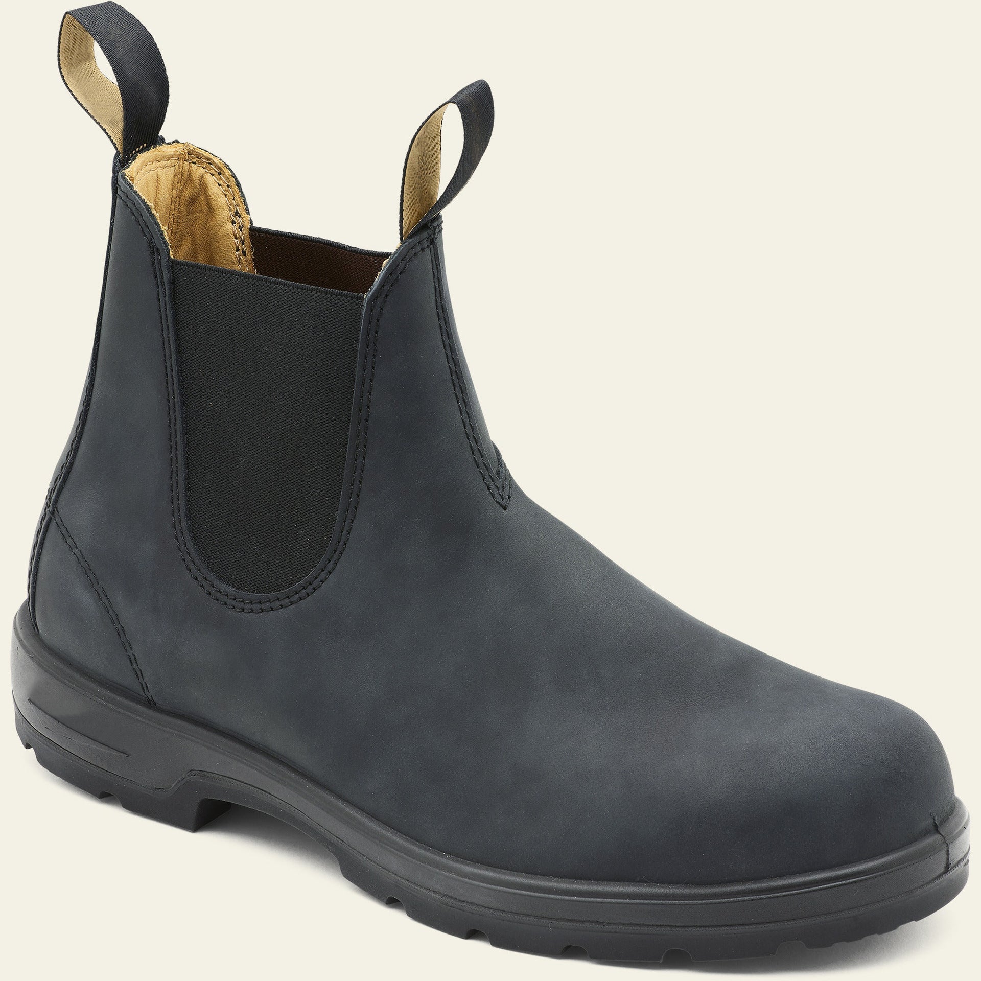Women's Chelsea Boots – Slip On Stretch Side Gusset Rugged Sole Outdoor Casual
