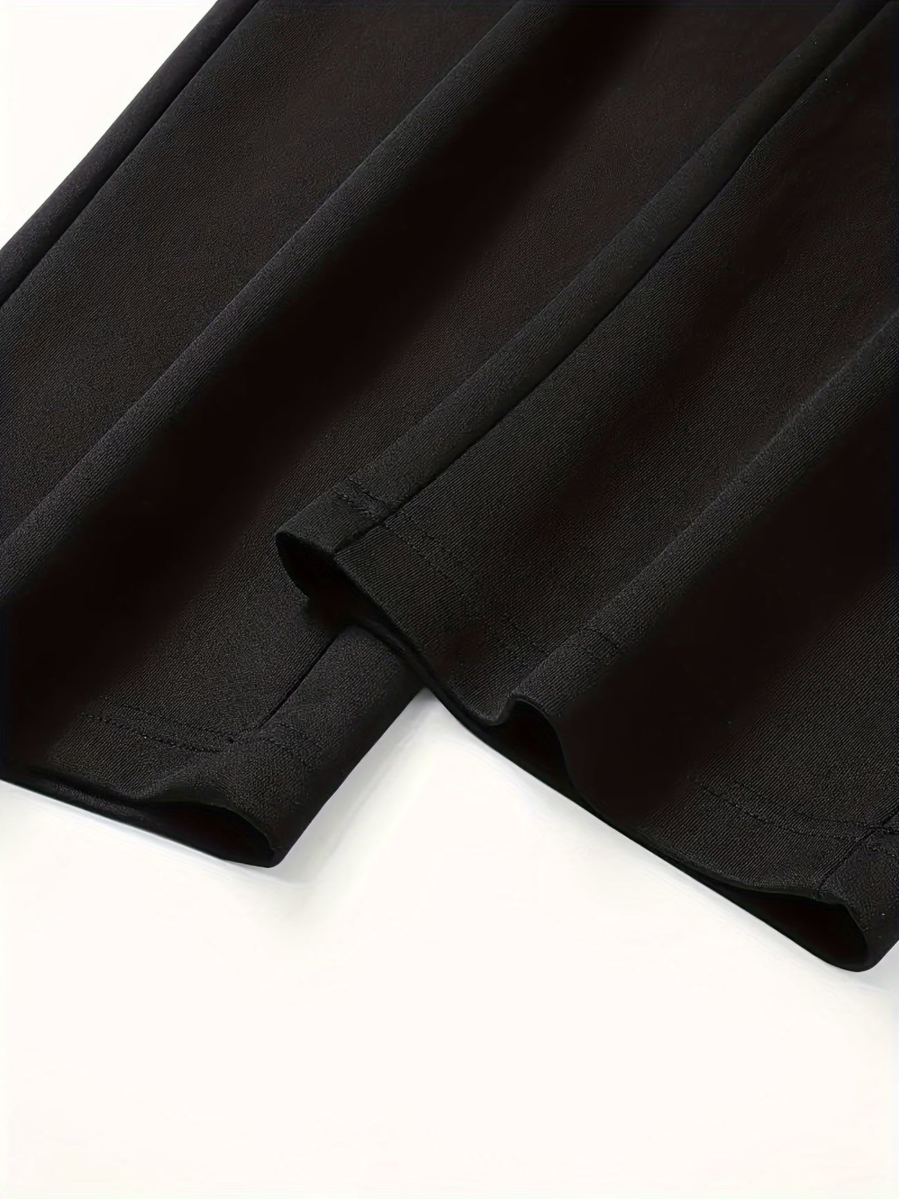 Men's Straight Leg Sweatpants – Drawstring Waist Side Seam Lounge Streetwear