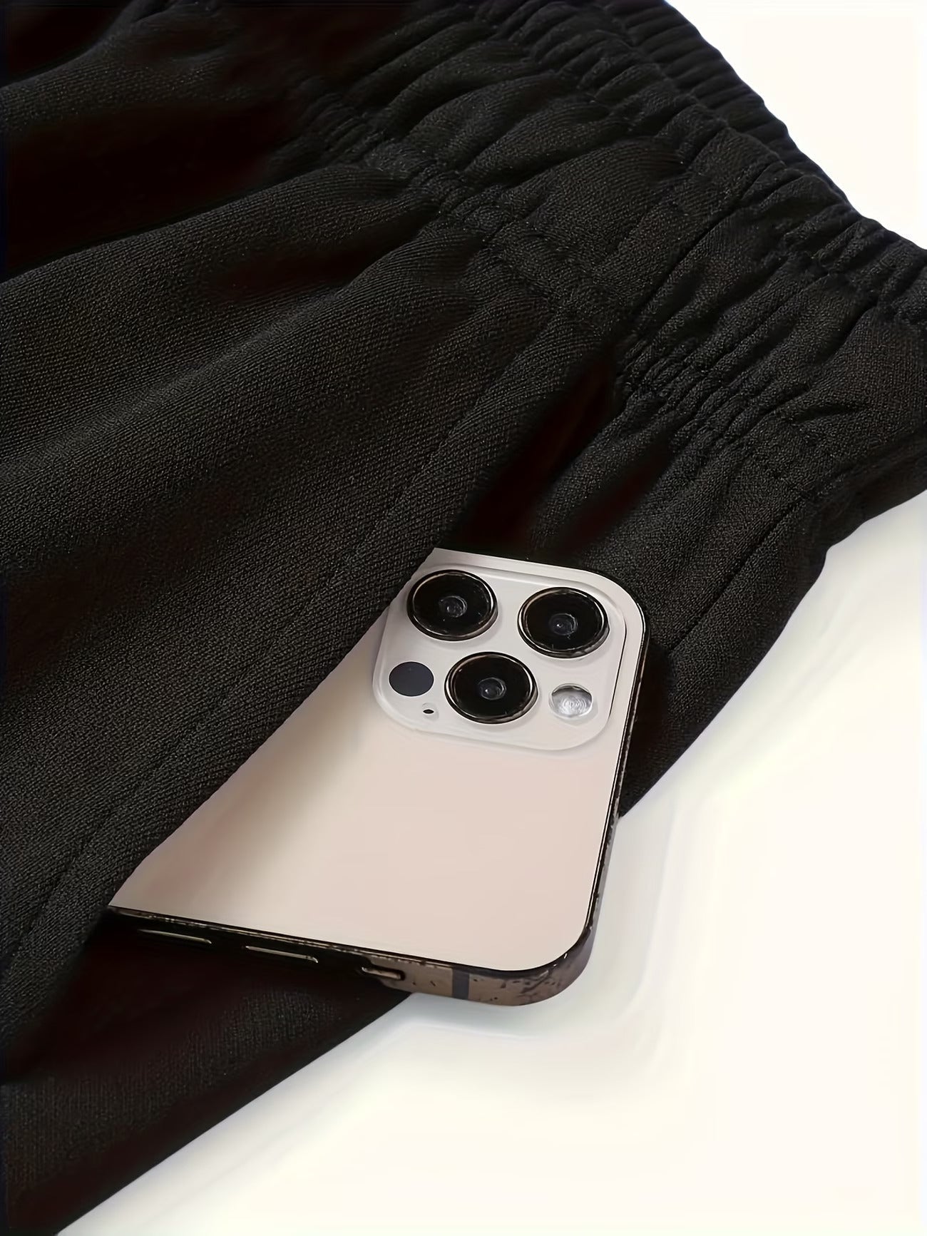 Men's Straight Leg Sweatpants – Drawstring Waist Side Seam Lounge Streetwear