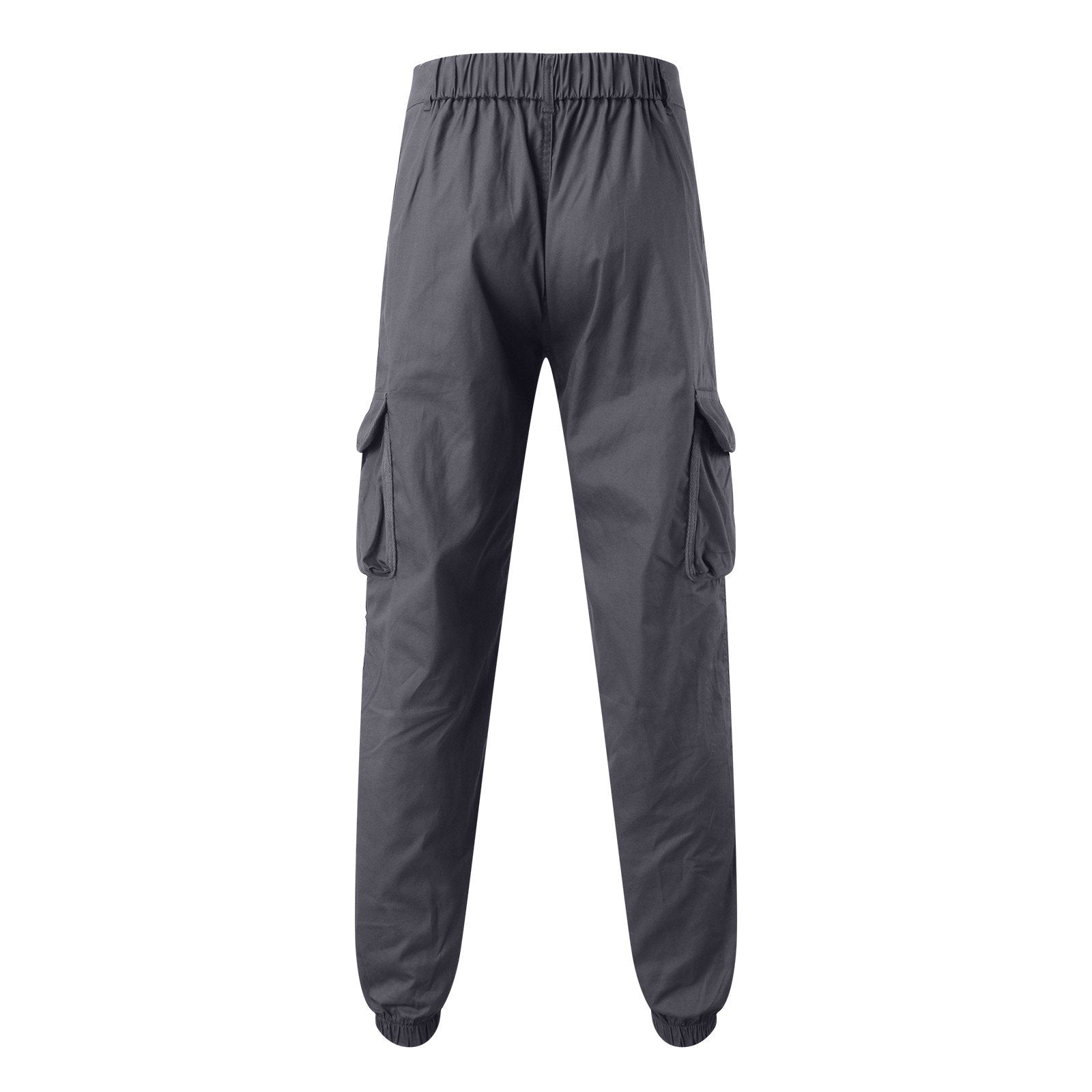 Men's Tapered Cargo Jogger Pants – Multi Pocket Cuffed Ankle Casual Outdoor