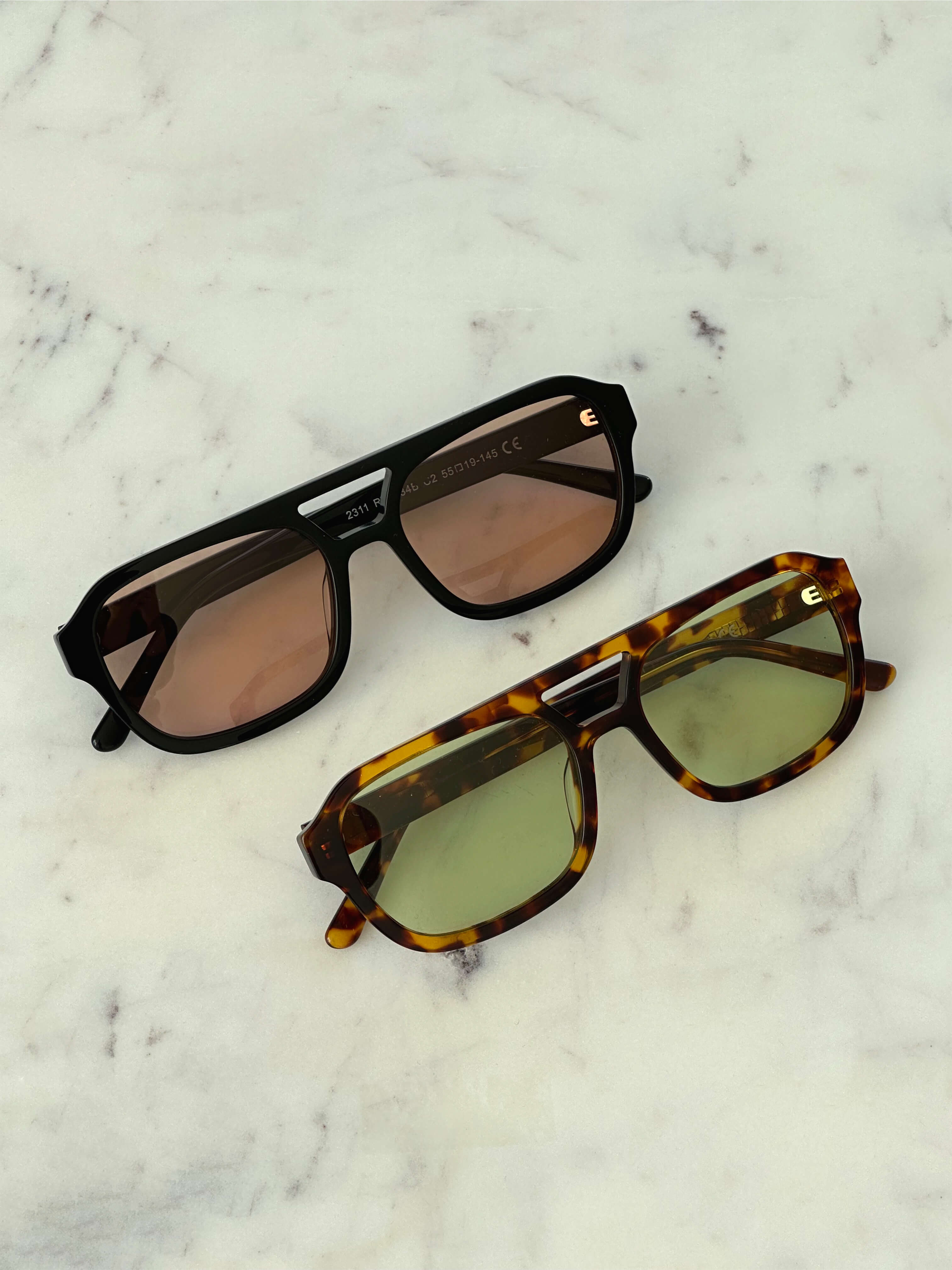 Women's Square Frame Tinted Lens Sunglasses – Double Bridge Casual